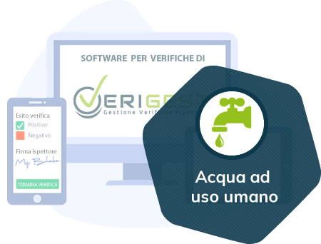 VERIGEST, Software verifiche acqua ad uso umano