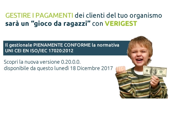 Immagine aggiornamento Verigest 0.20.0.0 nuova gestione scadenze pagamenti