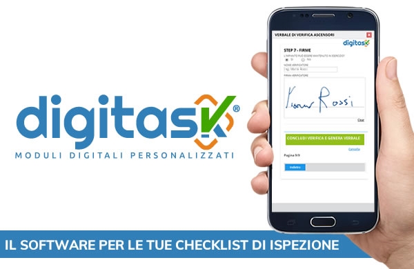 Immagine Digitask software checklist digitali personalizzate
